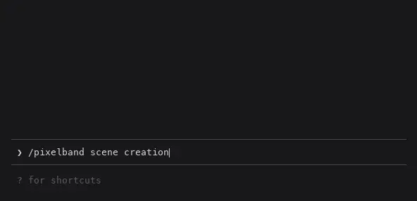 Screenshot of pixelband