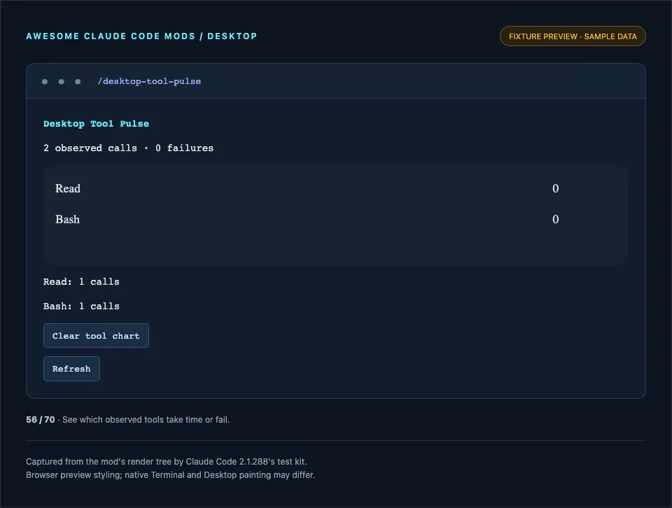 Screenshot of desktop-tool-pulse