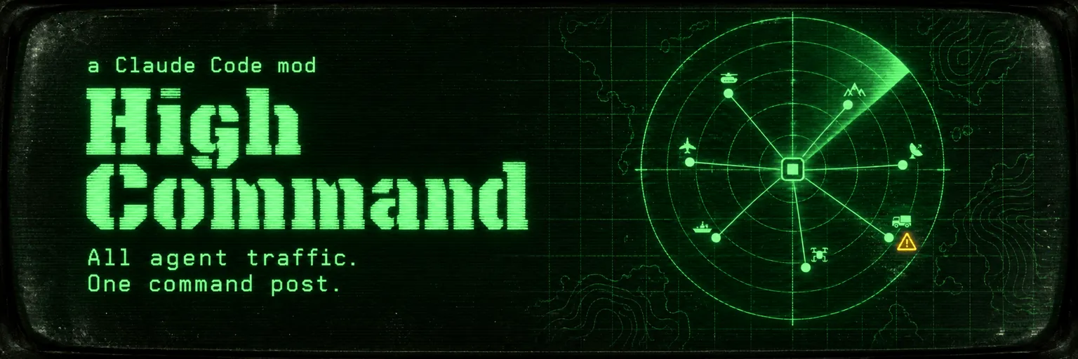 Screenshot of high-command