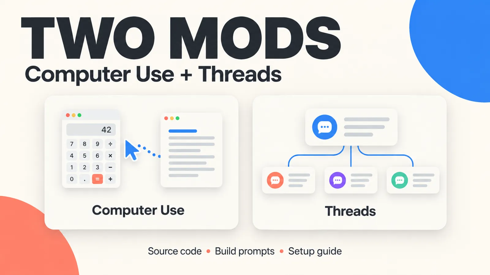 Screenshot of threads