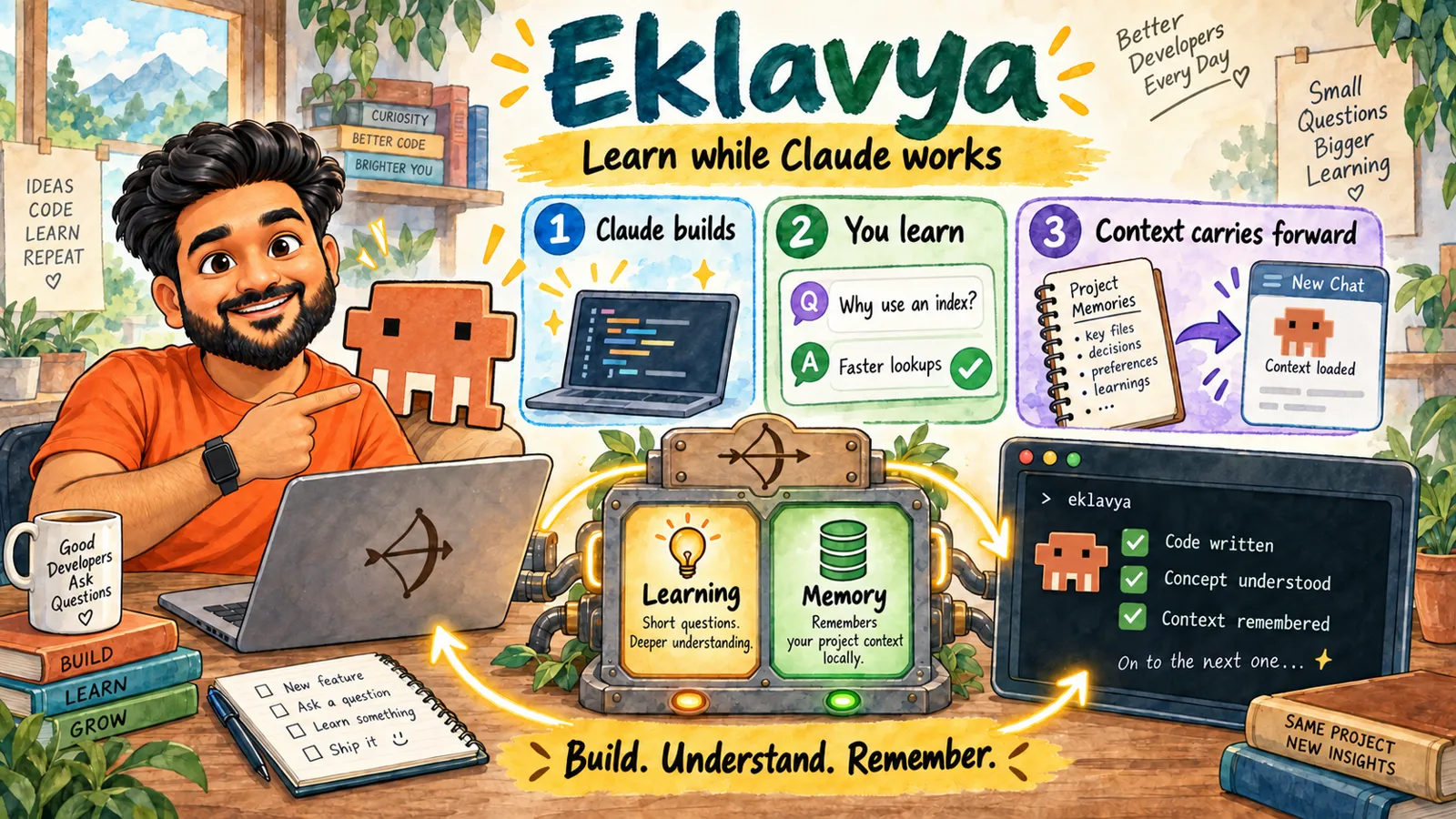 Screenshot of eklavya